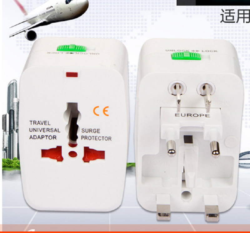 Ổ cắm điện đa năng du lịch tích hợp chân cắm cho hơn 150 quốc gia