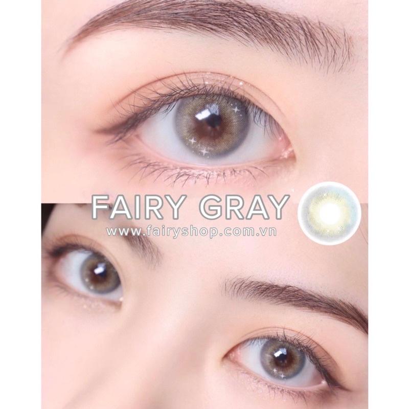 Kính Áp Tròng Fairy Gray 14.0mm - FAIRY SHOP CONTACT LENS - silicone hydrogel độ 0 đến 6 độ hạn 1 năm