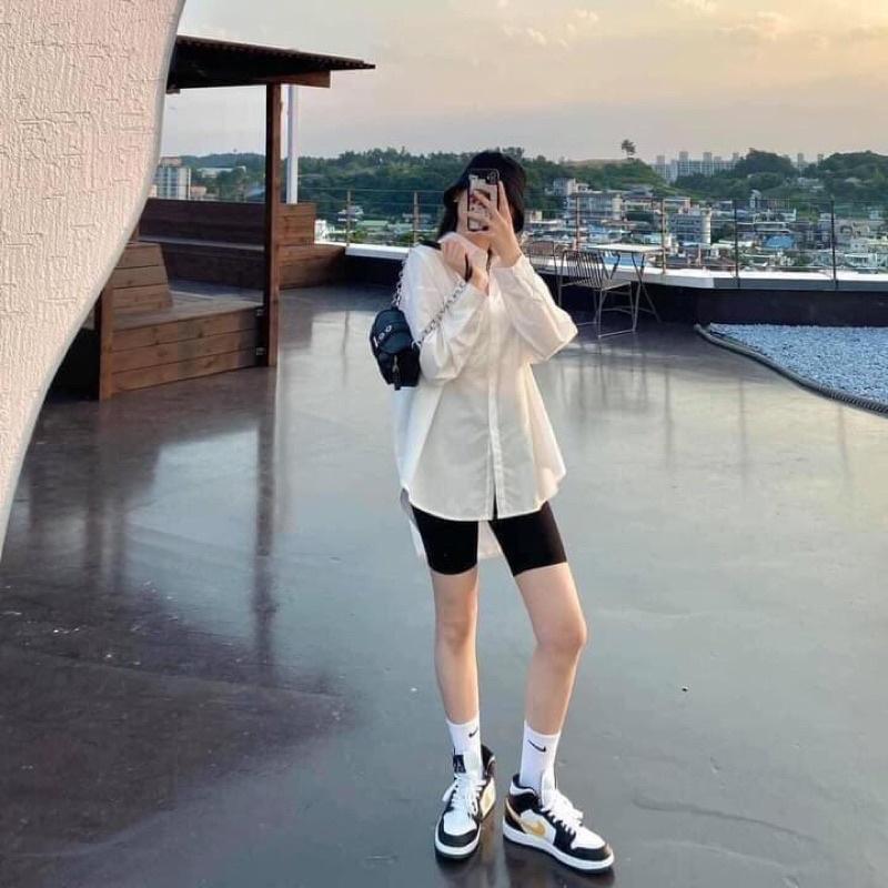 Quần legging lửng thái,Quần legging ngố đùi thái cạp chun siêu mịn, siêu thời trang, tone dáng