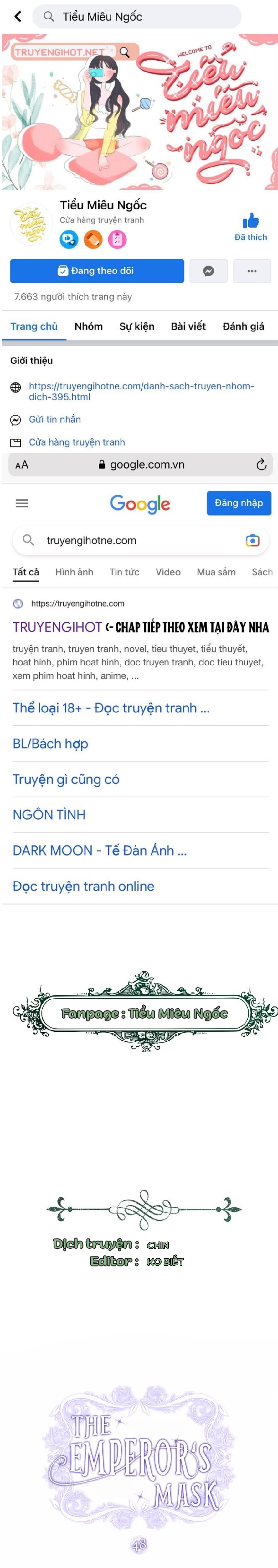 mặt nạ của hoàng đế chapter 48 1