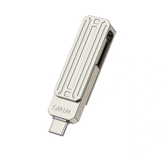 Bộ Nhớ Ngoài USB Wi WU 3 Trong 1 Dùng Cho Điện Thoại Di Động Wi-FD001 - Hàng Chính Hãng