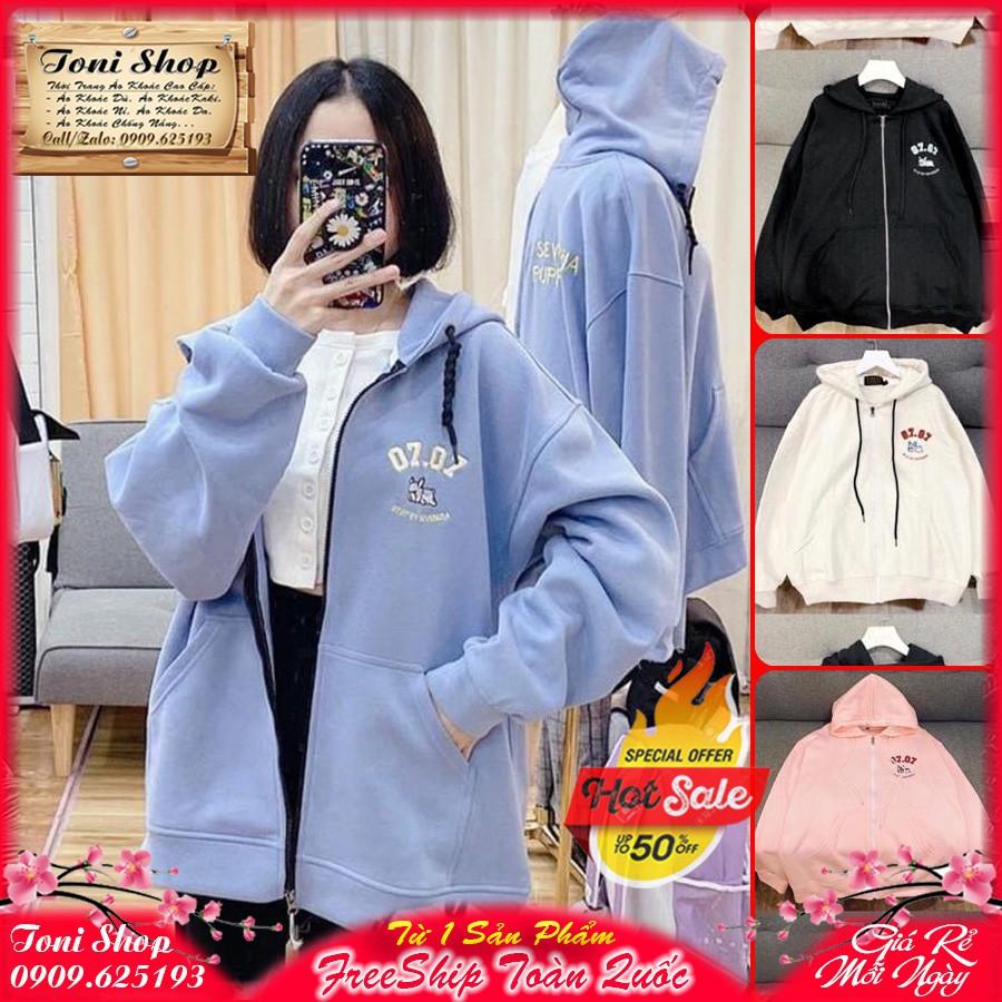 ÁO HOODIE - ÁO KHOÁC NỈ NGOẠI 07.07