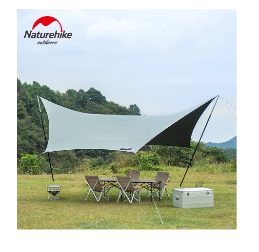 Tăng dã ngoại lục giác phủ lớp chống nắng Vinyl diện tích 20m2 dành cho NatureHike NH20TM087 (không gồm gậy chống tăng)