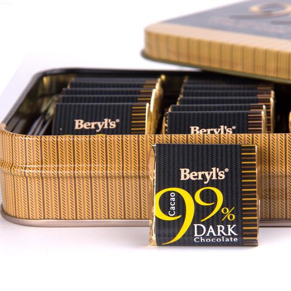 Socola  Beryl's đắng 99% ( Beryl's 99% Cacao Dark Chocolate ) 108g