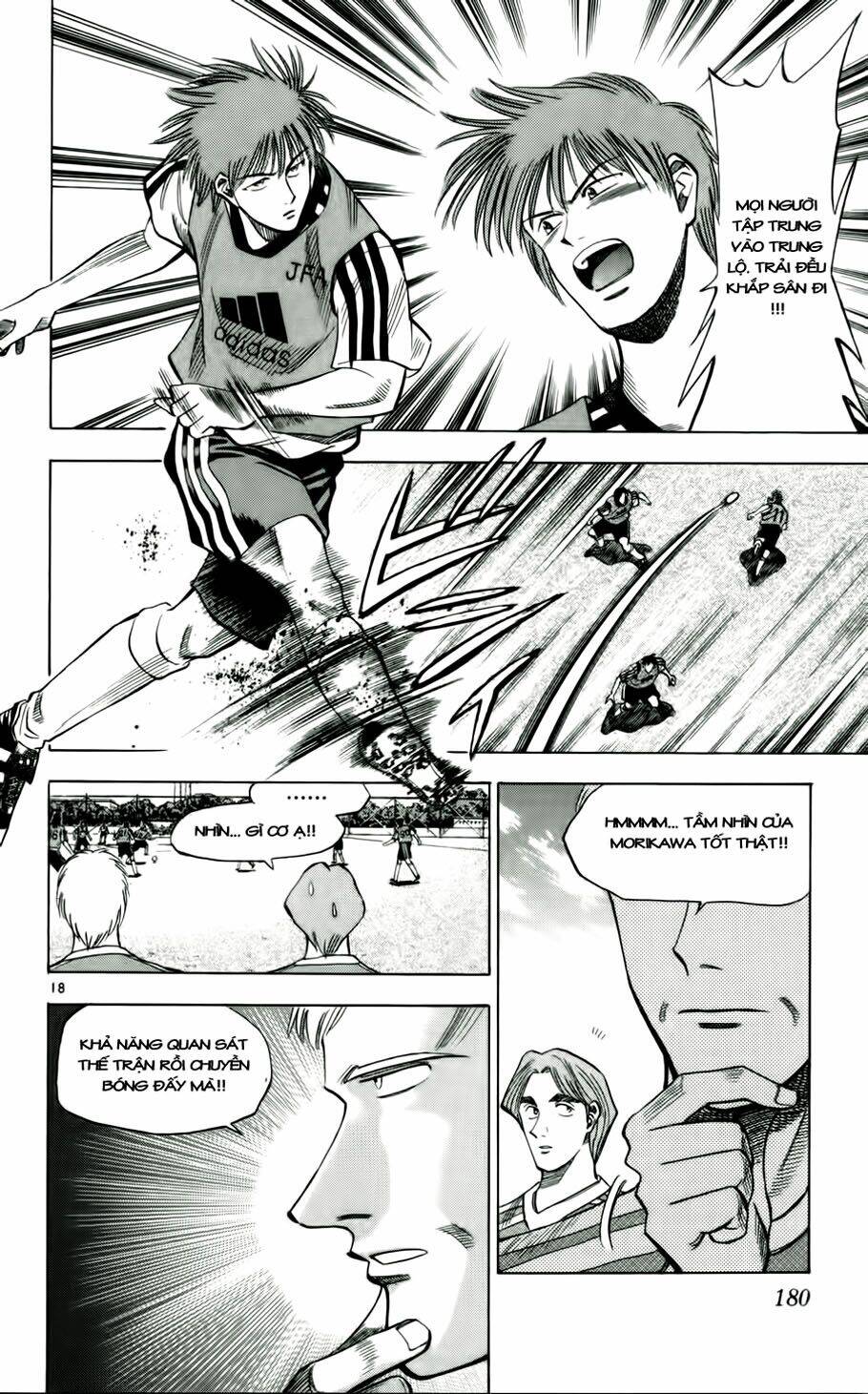 vũ điệu trên sân cỏ - fantasista chapter 44 18