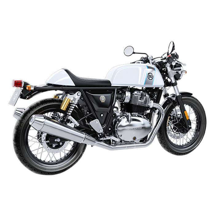 Xe Motor Royal Enfield Continental GT - Trắng bóng