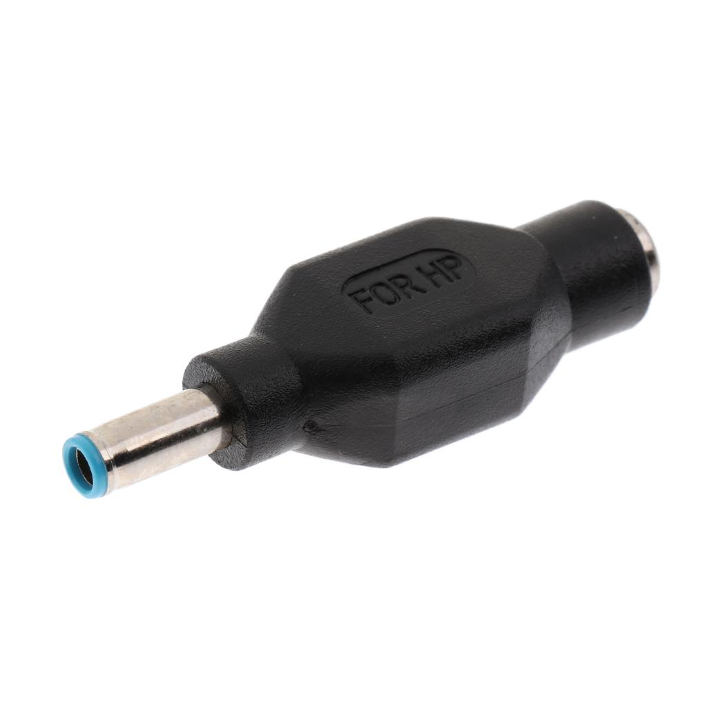 DC 5.5 x 2.1mm Female to 4.5 x 3.0mm Male Charger Adapter Connector DC Jack for Dell Hp Laptop