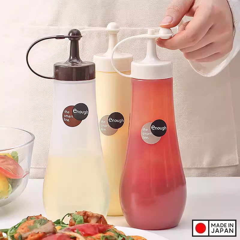 Chai đựng nước sốt Inomata Enough 360ml (L) - Hàng nội địa Nhật Bản nhập khẩu chính hãng