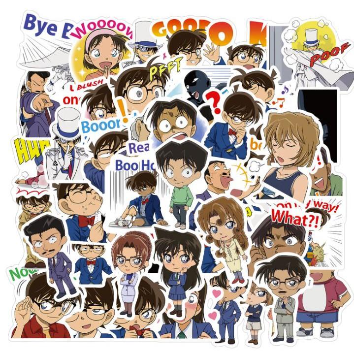 Sticker dán cao cấp CONAN Cực COOL ms#172