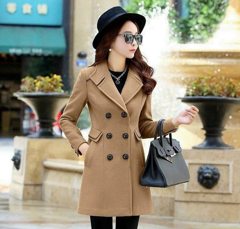 Áo khoác dạ cổ vest 6 nút cao cấp