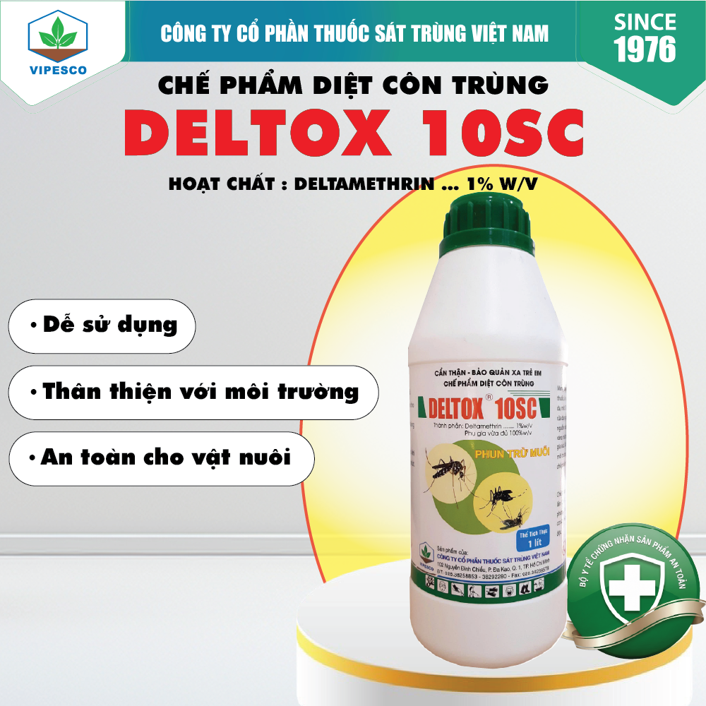 DELTOX 10SC - DIỆT TRỪ RUỒI, MUỖI