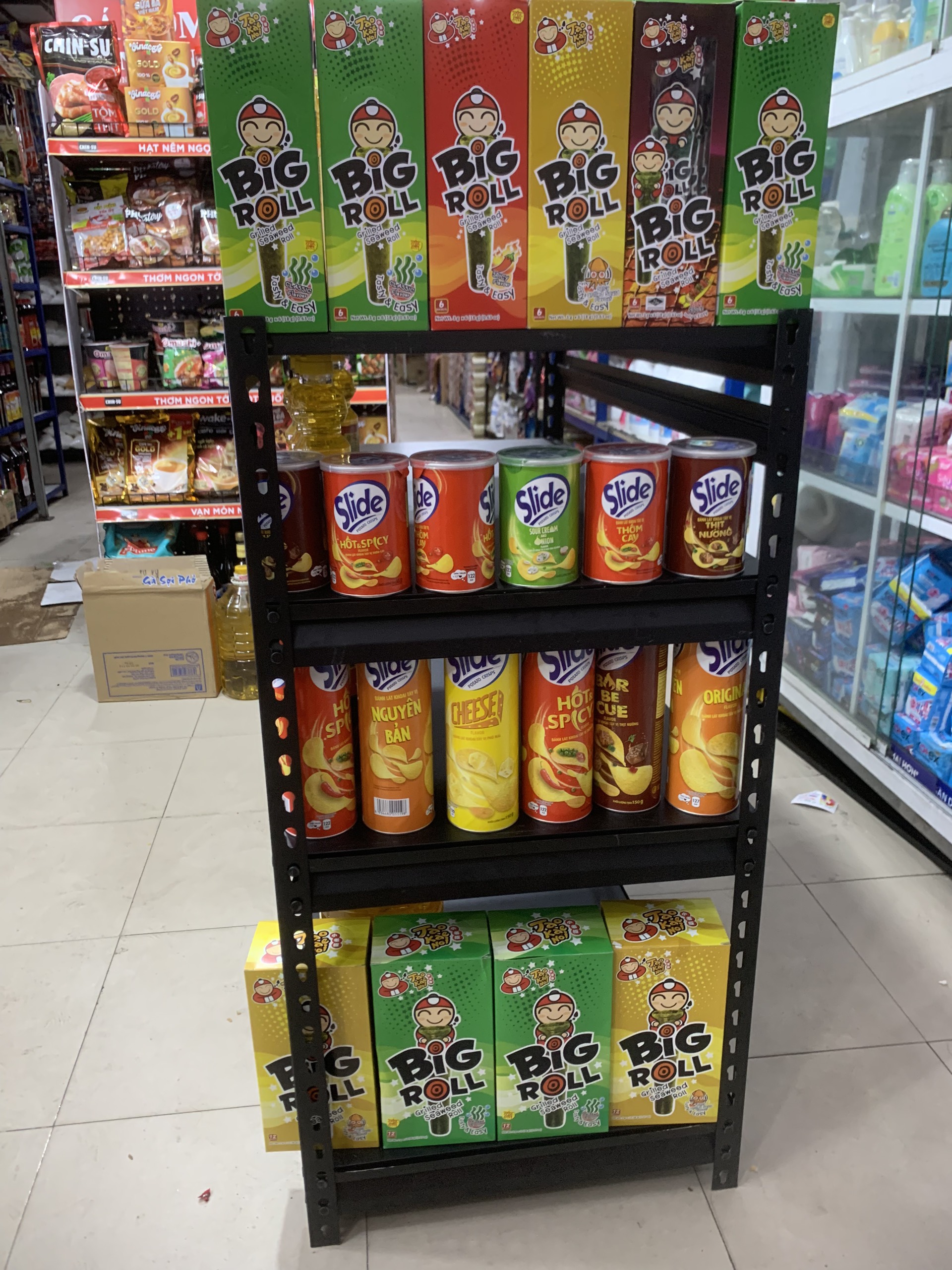 KỆ V LỖ CÀI đa năng không dùng ốc vít