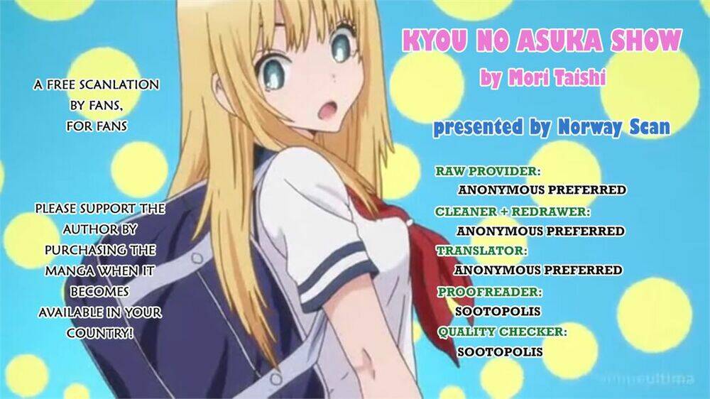 kyou no asuka show chapter 15 14