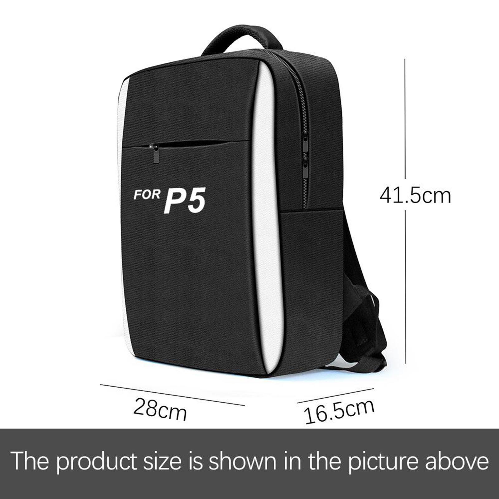 Travel Carrying Backpack Bag Shoulder Bag Case Box for PS5 Game Accessories