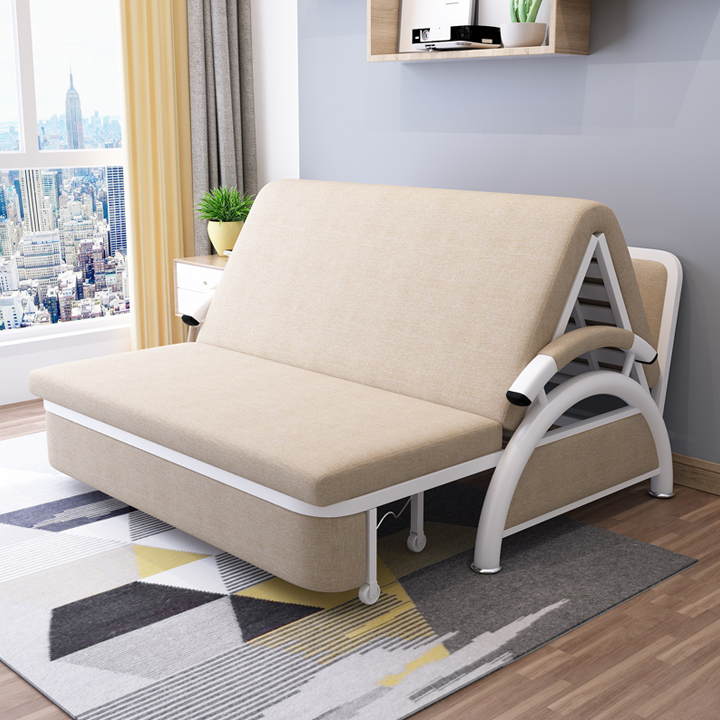 Giường Ngủ Nệm Bọt Biển Tự Nhiên 1m90 x 1m30 Kiêm Ghế Sofa - Giường Sofa Gấp Gọn Kiêm Ghế Giường Đa Năng Kiêm Ghế Sofa Cao Cấp