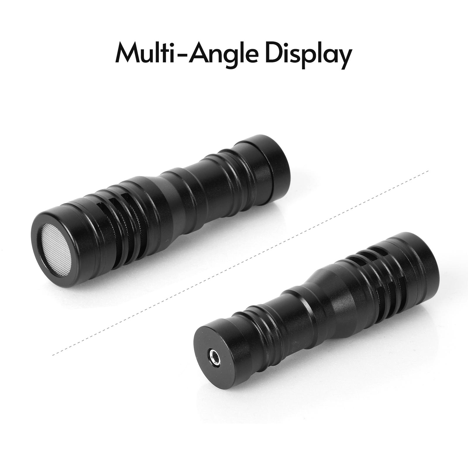 Giá đỡ điện thoại Micrô tụ điện định hướng Cardioid với 3,5 mm TRS &Chân máy để bàn