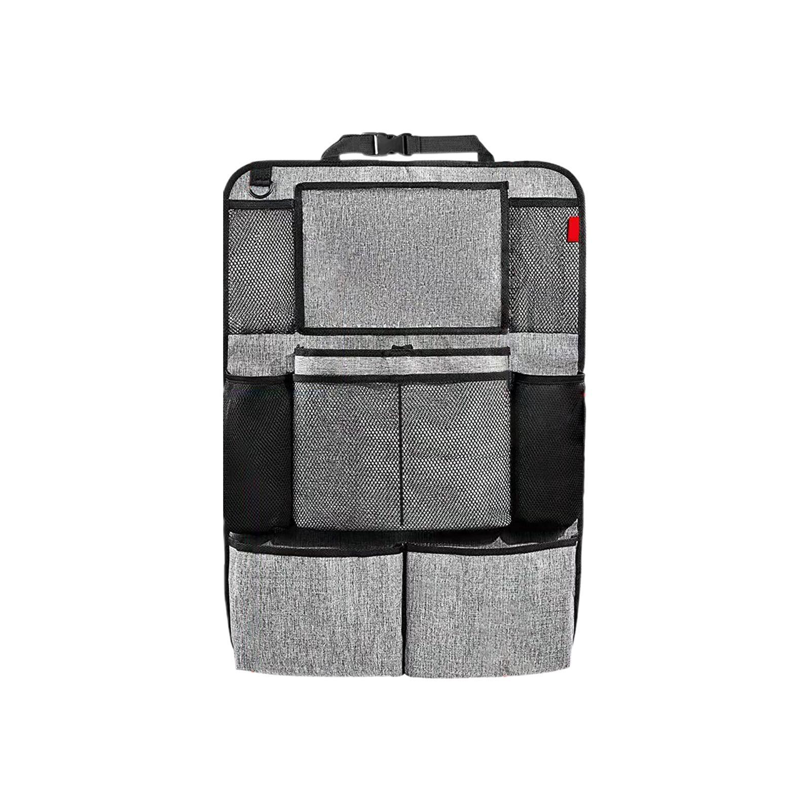 Car Backseat Organizer Bottle Back Seat Storage Bag for Snacks Books