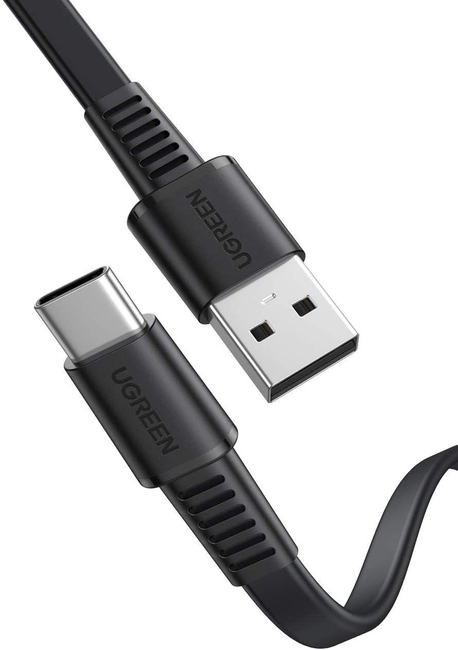 Ugreen UG10971US332TK 0.5M màu đen usb type c 2.0 cáp sạc và truyền dữ liệu từ máy tính ra điện thoại - HÀNG CHÍNH HÃNG