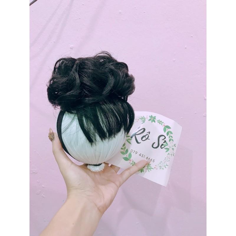 Băng đô búi xoăn cho bé