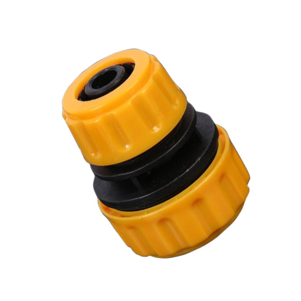 2Pcs 1/2" To 5/8" Water Hose Pipe Connector Connection Fitting Adapter
