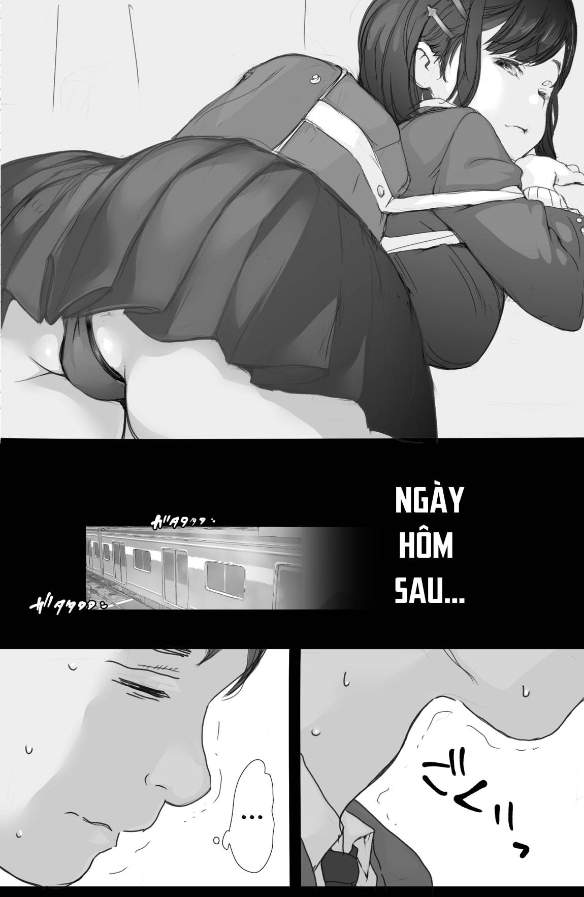 có cô gái cho tôi xem ngực trên chuyến tàu chapter 1 8