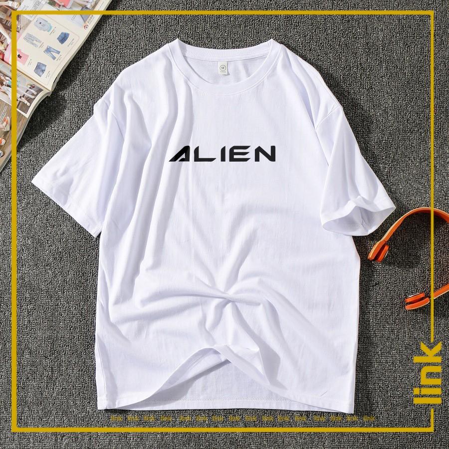 Áo tay lỡ VŨ TRỤ - NGƯỜI NGOÀI HÀNH TINH ALIEN unisex ( Đen, Trắng, Vàng, Đỏ Cam )