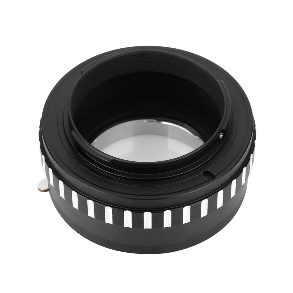 Bộ chuyển đổi ngàm ống kính kim loại EXA-NEX lấy nét bằng tay Tương thích với EXA của Nikon đến Máy ảnh không gương lật ngàm NEX của Sony