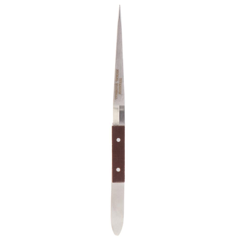Straight Tip Tweezer Stainless Steel for Electronics Precision Hand Tool