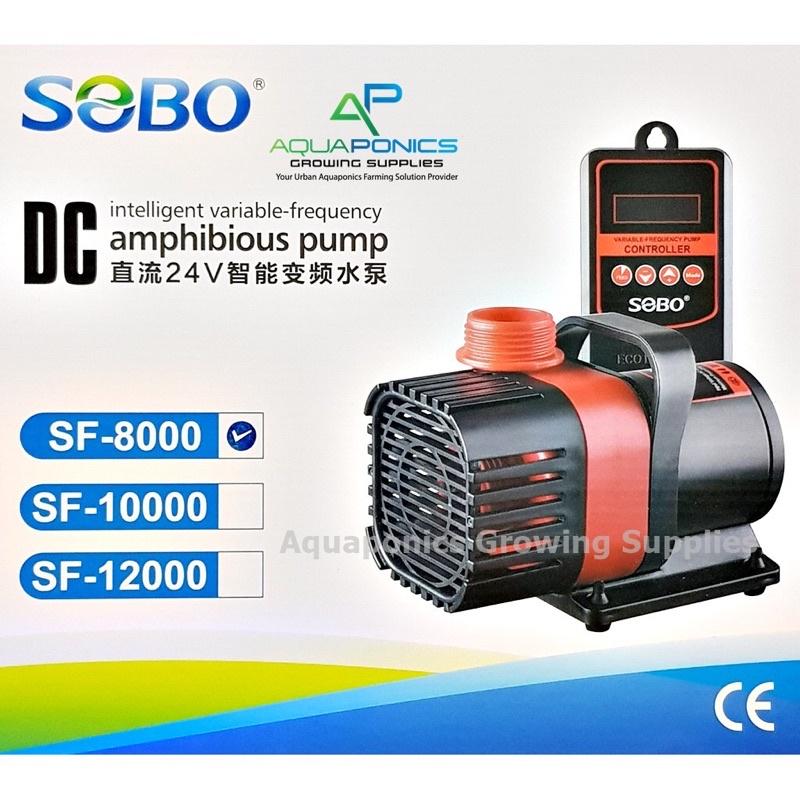 Máy bơm Sobo SF-8000 chống giật và đc điều chỉnh công suất