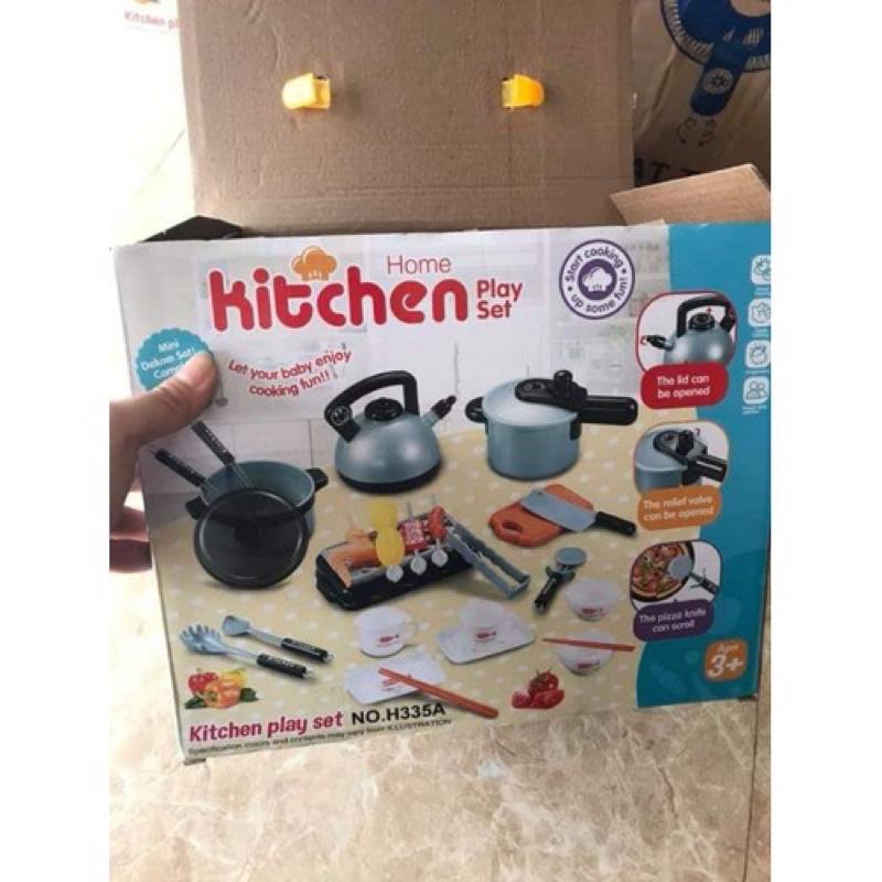 Bộ đồ chơi nấu ăn home kitchen cho bé SÁNG TẠO