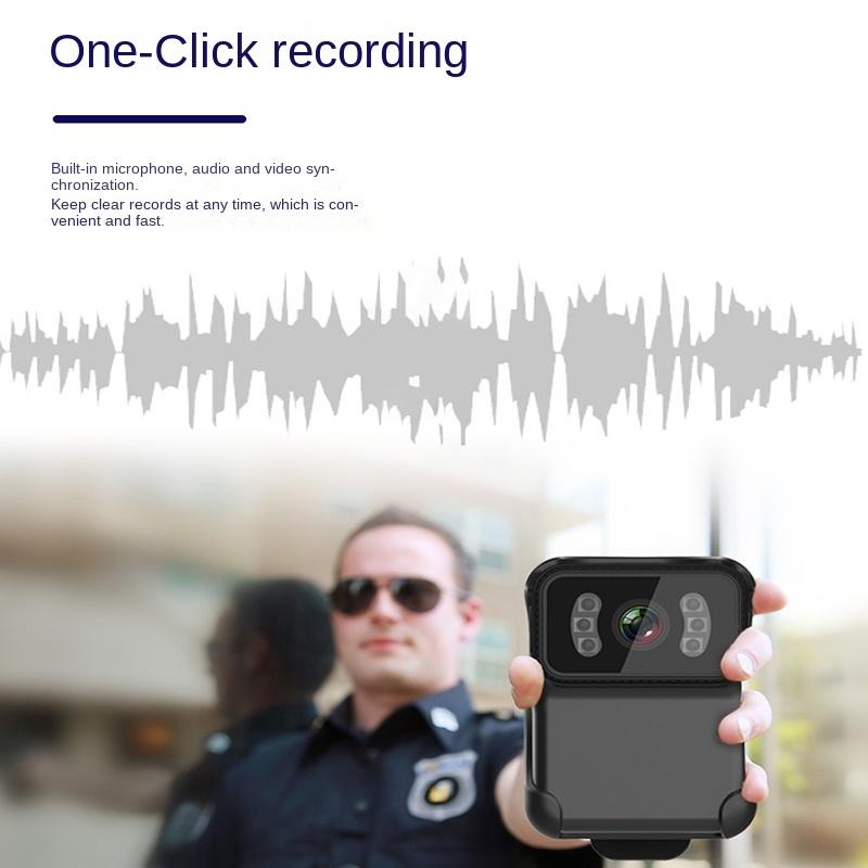 256G 1080P Camera Hành Động Video Nhìn Xuyên Đêm Ống Kính Full HD WIFI Chống Nước Video Thực Thi Pháp Luật Đầu Ghi Định Dạng MP4 ngoài Trời Mini