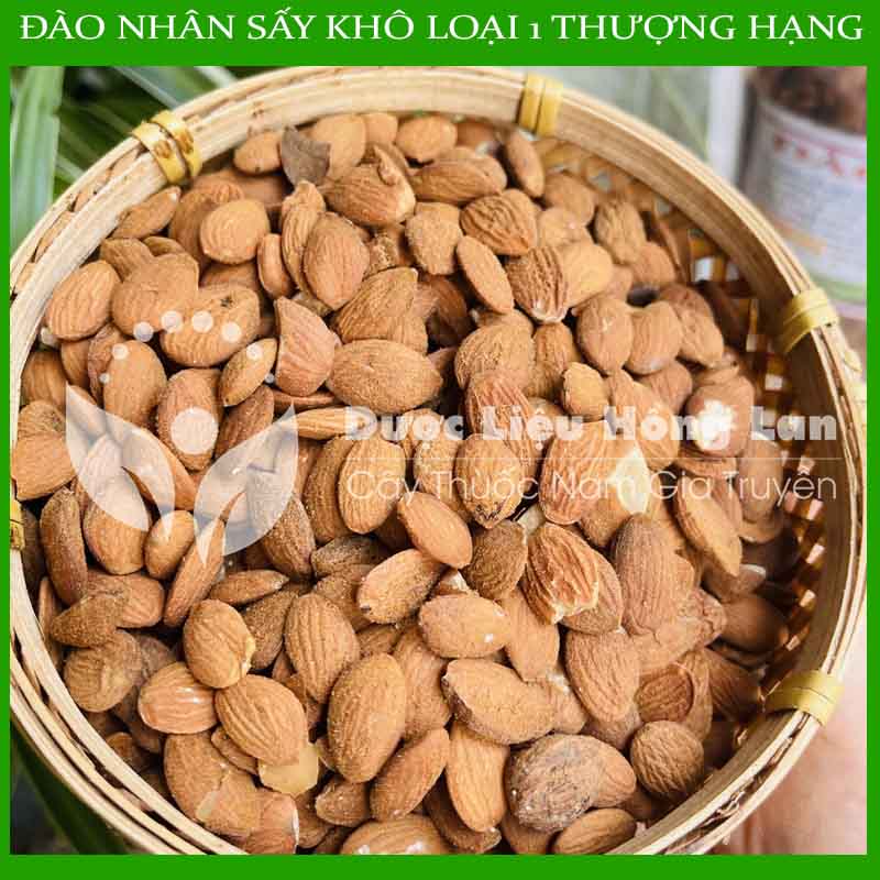 100g Đào nhân vị thuốc bắc khô sạch