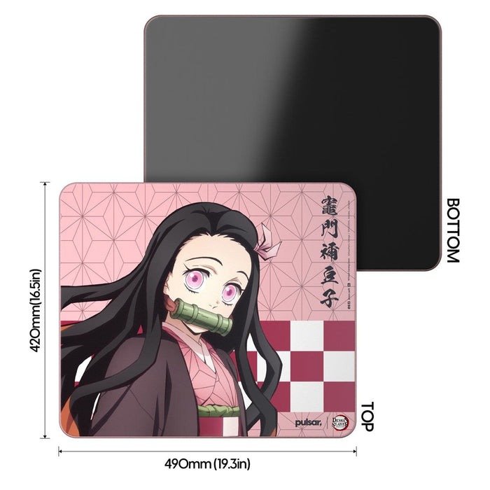 Lót chuột Pulsar eS2 Nezuko - Pulsar x Demon Slayer Limited Edition - Hàng Chính Hãng