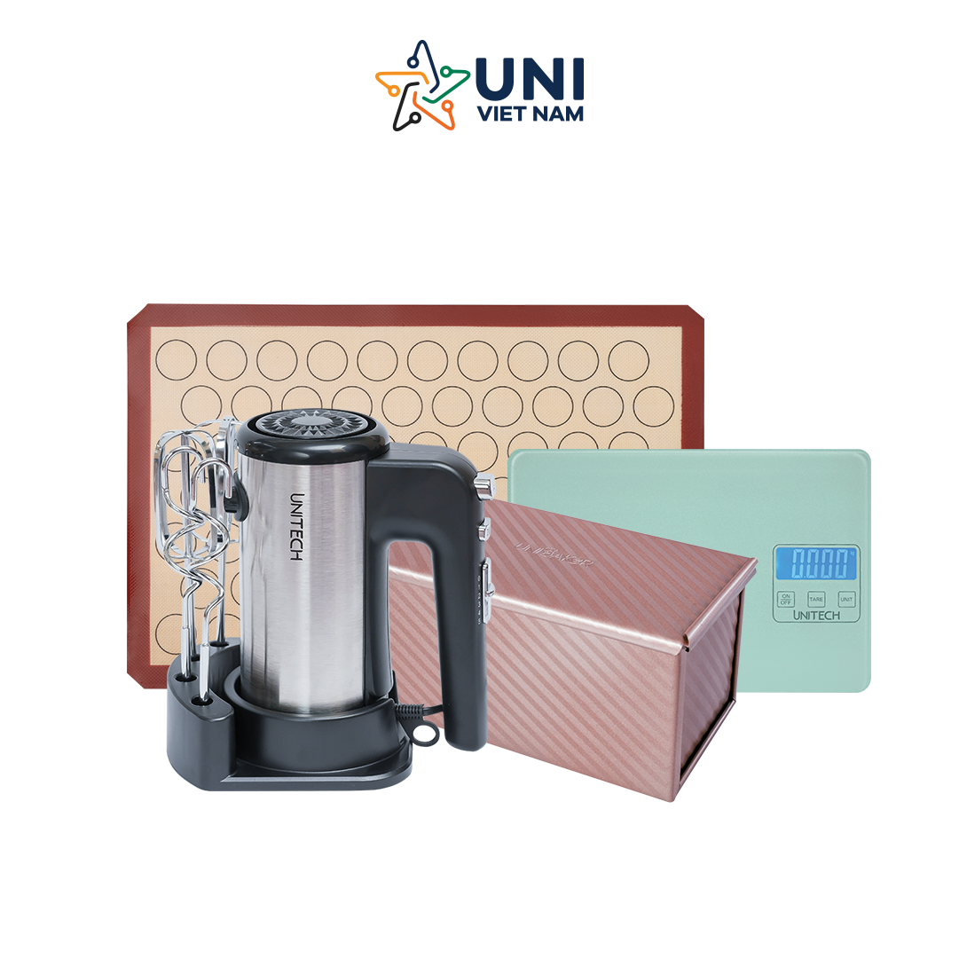 Combo đồ làm bánh Unibaker 3