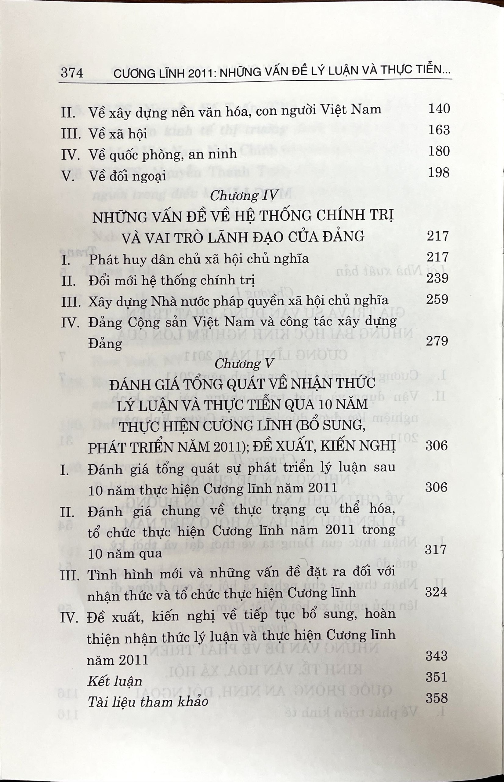 Cương lĩnh 2011: Những vấn đề lý luận và thực tiễn qua 10 năm thực hiện