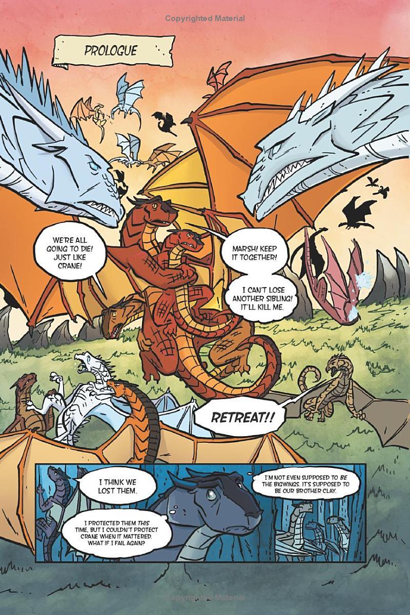 Wings Of Fire #4: The Dark Secret: A Graphic Novel