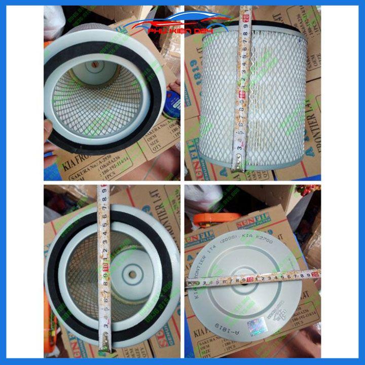 Lọc gió động cơ ô tô KIA 1 Tấn 4 Portre K2500 K2700 K3000 93-06