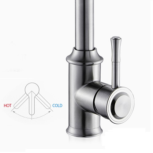 Combo chậu rửa bát 3 hố Valenza sus304 10048 cài dao thớt, vòi rửa bát nóng lạnh inox Valenza sus304 cổ điển, rổ inox đa năng, bình đựng xà phòng