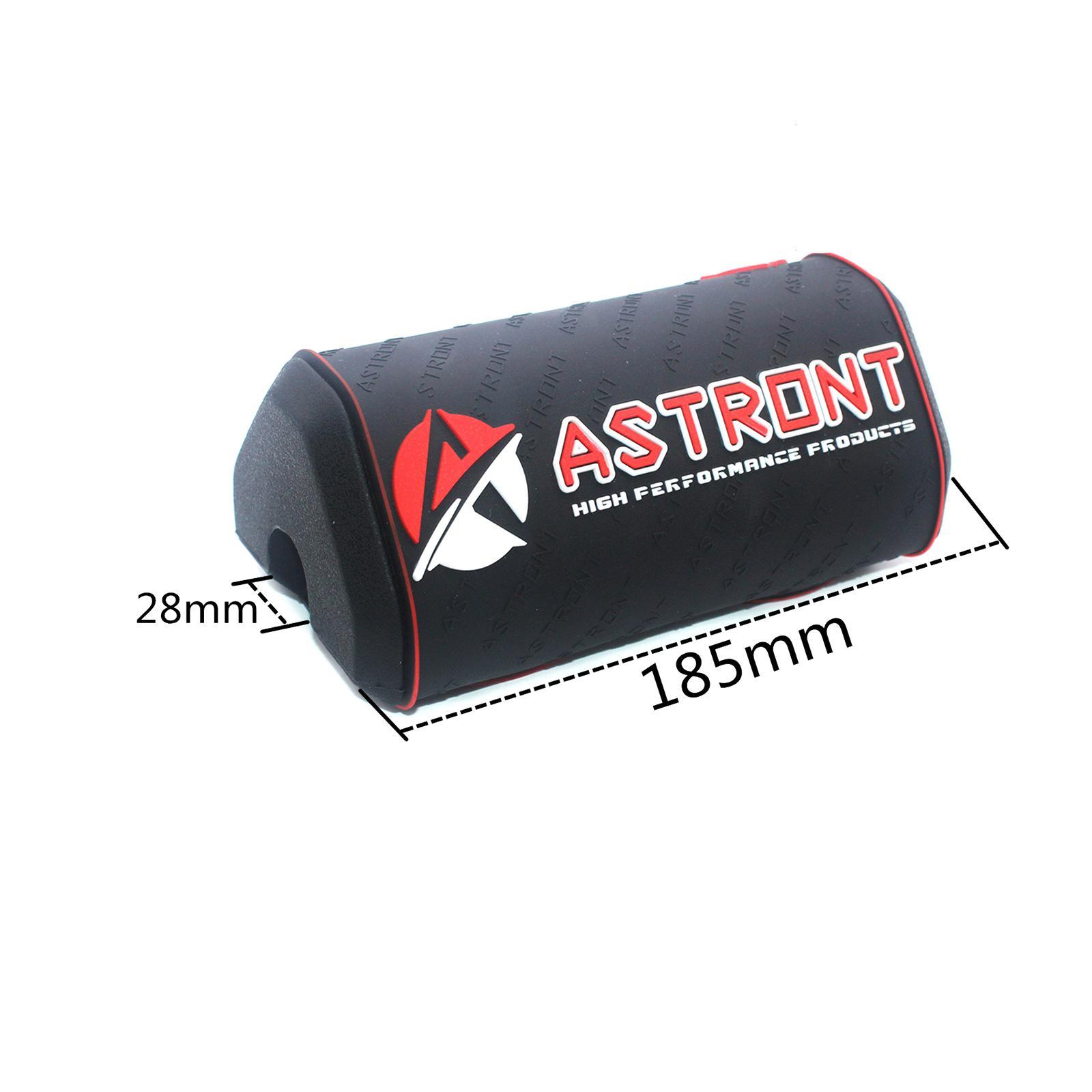 Universal Motorcycle Handlebar Pad for 7/8" 22mm Handle Bar Red