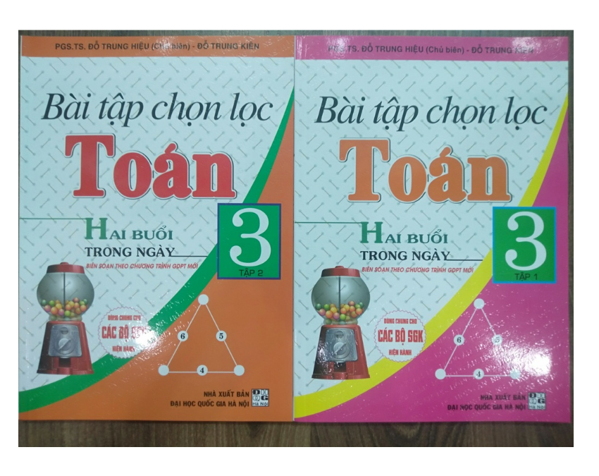 Sách - Combo Bài Tập Chọn Lọc Toán Hai Buổi Trong Ngày Lớp 3 - Tập 1 + 2 ( Hai buổi trong ngày )