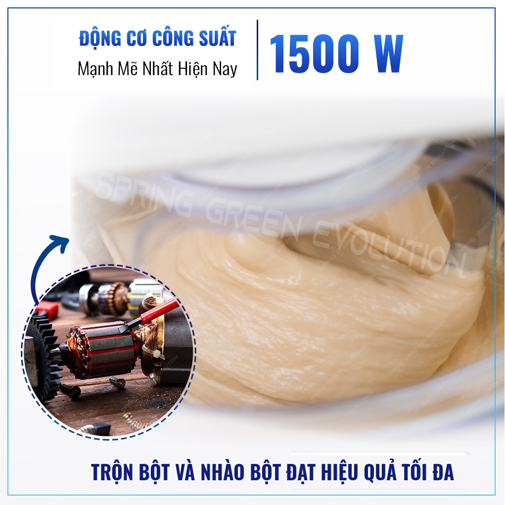 Máy Trộn Thực Phẩm, Máy Đánh Trứng, Máy Nhồi Bột, Máy Đánh Kem MIXER 10L Cao Cấp. Trộn Mọi Loại Thực Phẩm, Tốc Độ Cao, Tiết Kiệm Điện, Hàng Nhập Khẩu