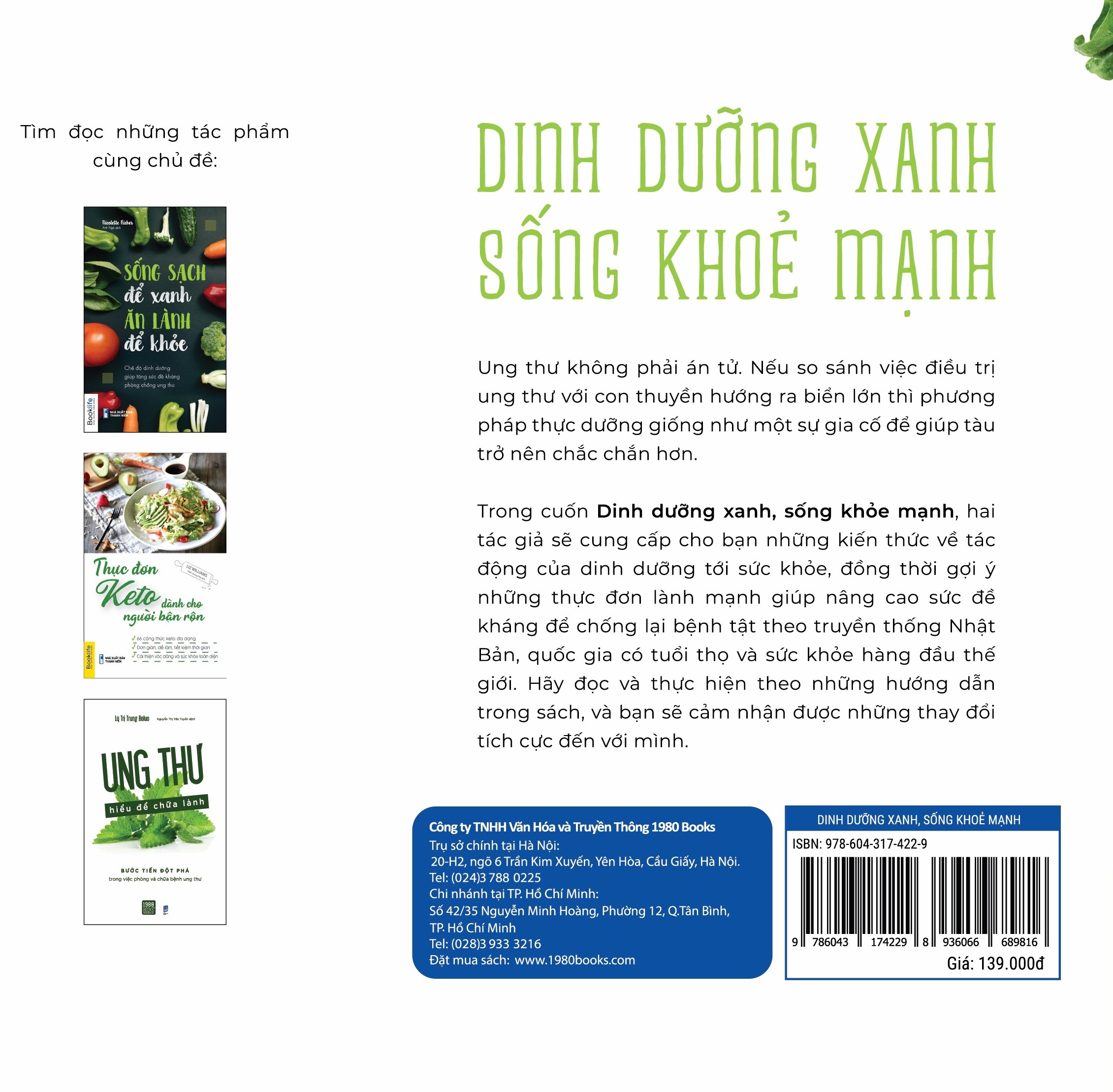 Dinh dưỡng xanh, sống khỏe mạnh