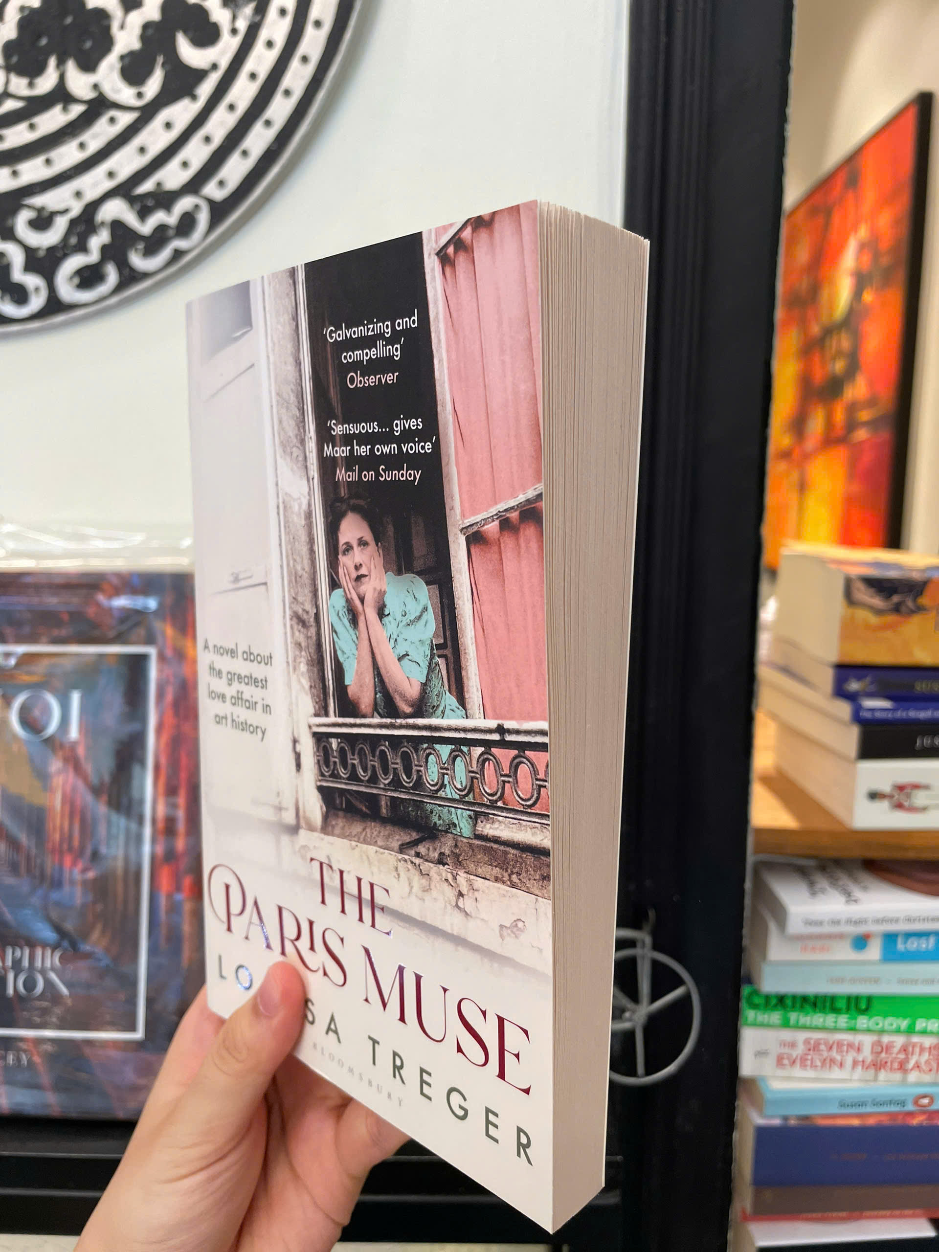 Sách - The Paris Muse by Louisa Treger - Historical Fiction/Art/Fiction book in English - Ngoại Văn