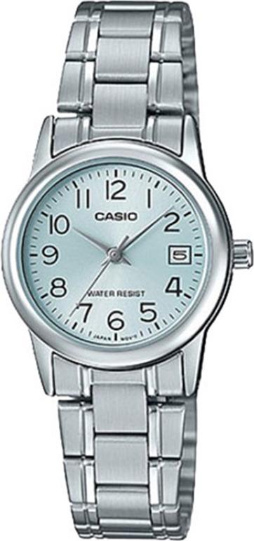 Đồng hồ Nữ Casio dây Kim loại kính Cứng LTP-V002D-2BUDF