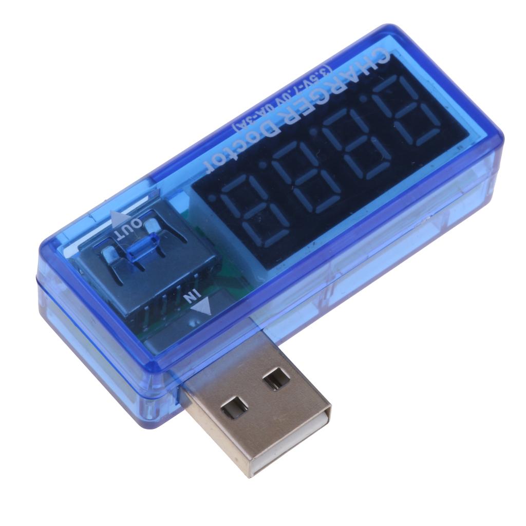 Sạc USB Báo Điện Áp Hiện Tại Máy Kỹ Thuật Số Volt AMP Đồng Hồ