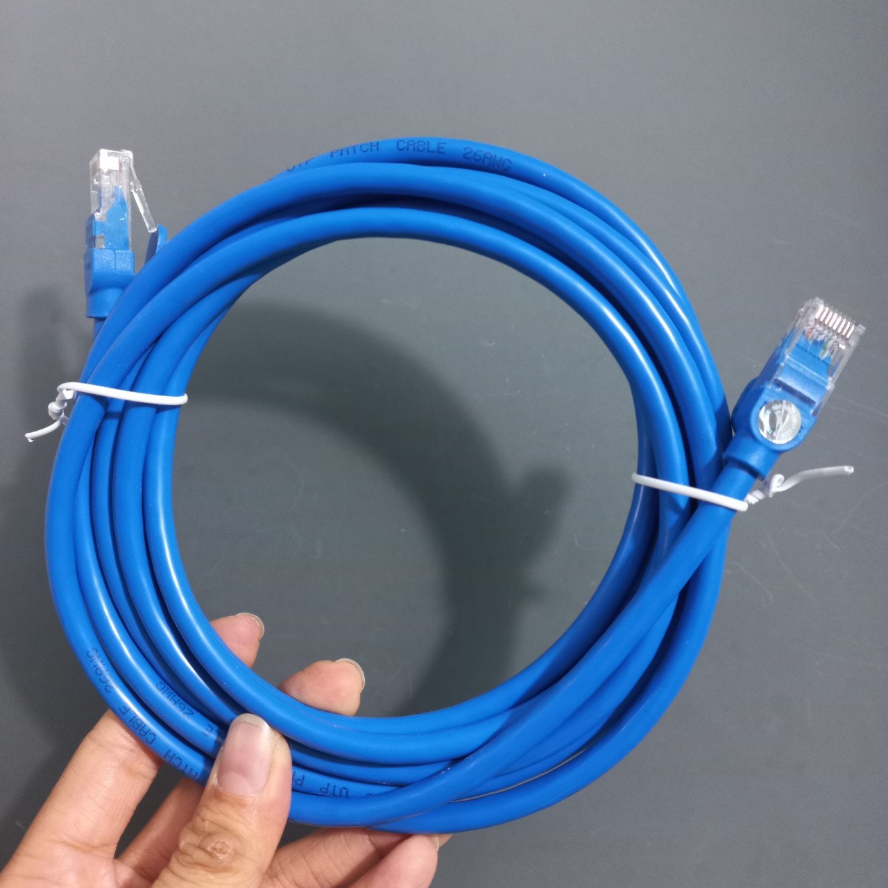 Cáp mạng LAN Cat6 tốc độ 1000Mbps dây tròn nhựa PVC bền Baseus CAT6 Ethernet Round Cable _ Hàng chính hãng