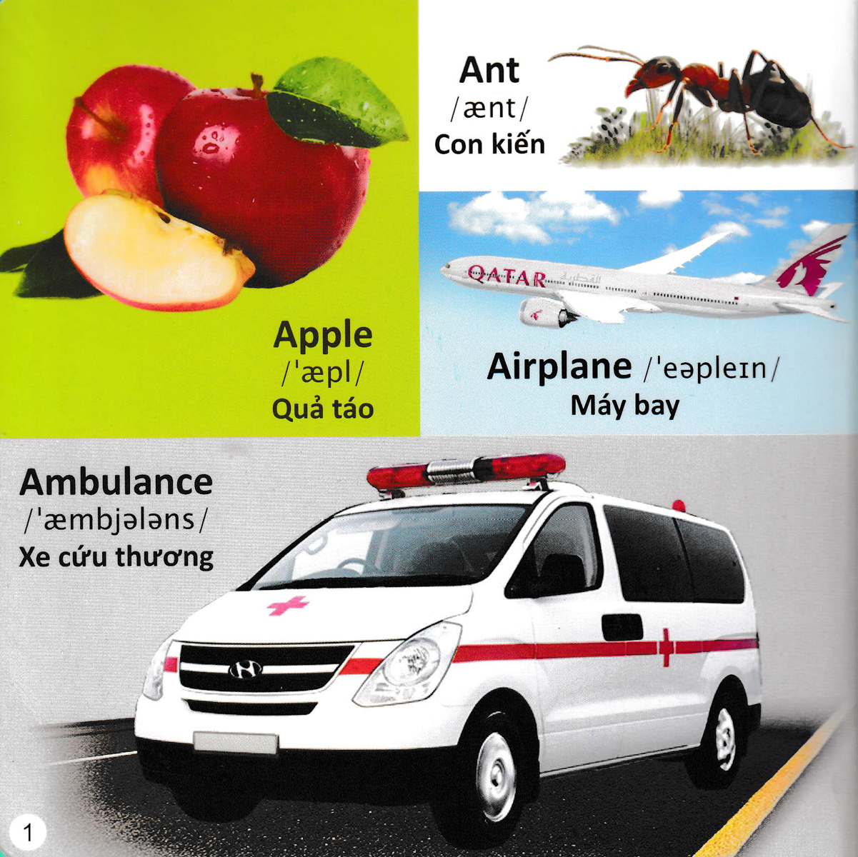 101 Từ Đầu Tiên - Bảng Chữ Cái Tiếng Anh