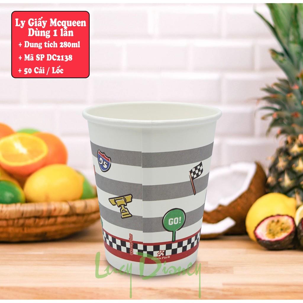 Ly giấy Disney dùng 1 lần- 280ml-50 cái/lốc