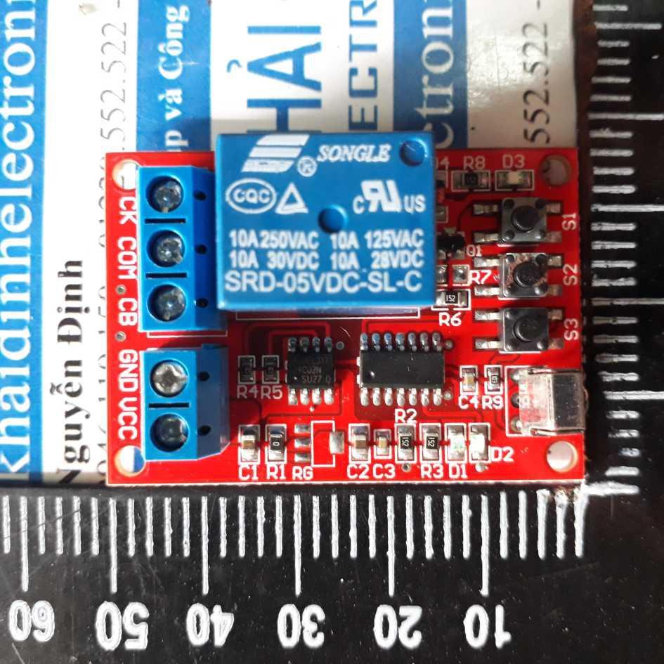 module hồng ngoại 1 RELAY 5V, HỌC LỆNH kde2139