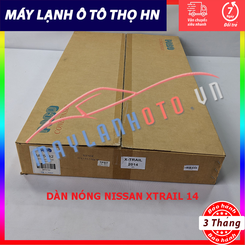 Dàn nóng Nissan Xtrail 2016 Hàng xịn Thái Lan